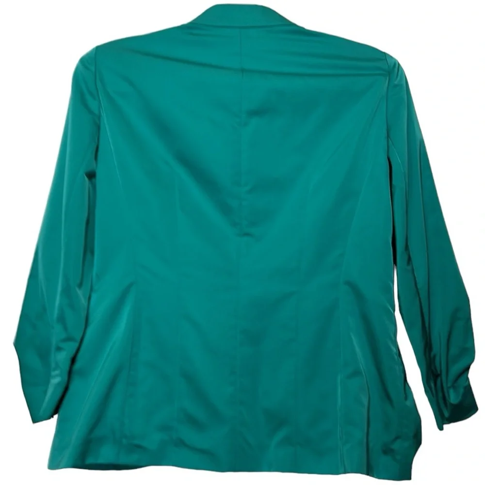 Lafayette 148 New York Women’s Teal Blazer Jacket Size 6 - Picture 2 of 7